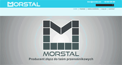 Desktop Screenshot of morstal.com