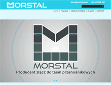 Tablet Screenshot of morstal.com